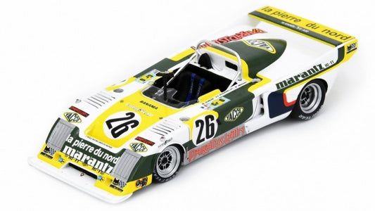 MODELLINO Spark Model CHEVRON B36 N.26 24 H LE MANS 1979 M.DUBOIS-M.MANANT-ROUSSELOT 1:43 MODEL SCALE S9418 250506