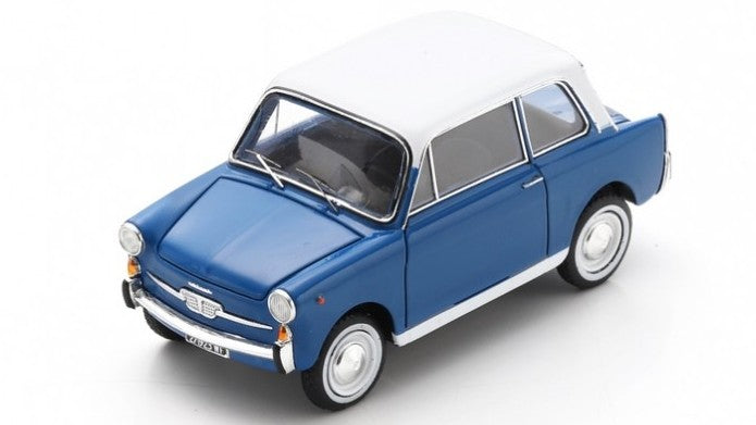 MODELLINO Schuco AUTOBIANCHI BIANCHINA BERLINA COUPE 1962 WHITE/BLUE (PRO.R43) 1:43 MODEL SCALE SH450933800 250506