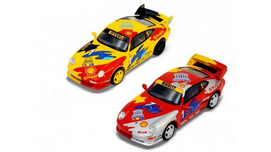 MODELLINO Spark Model PORSCHE 911 CARRERA CUP 1993 SET 1:64 MODEL SCALE YCOMBO64006 250506