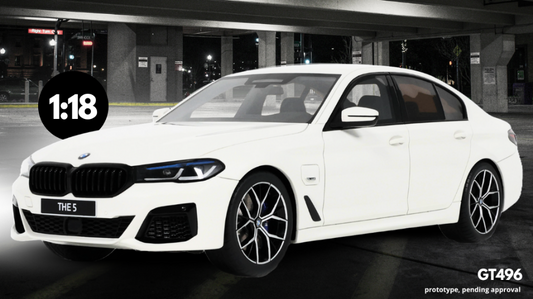 BMW 545E X DRIVE SALOON M SPORT 2023 WHITE 1:18 Scala 1:18 GT Spirit