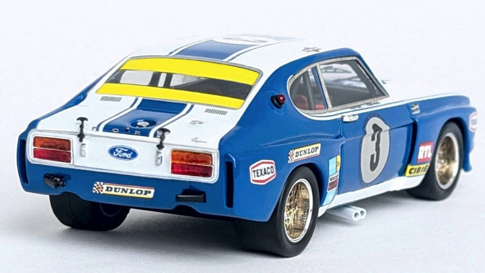 MODELLINO Trofeu FORD CAPRI 2600 LW 24H SPA FRANCORCHAMPS 1973 HEYER-KOINIGG 1:43 MODEL SCALE TFDSN257 250506