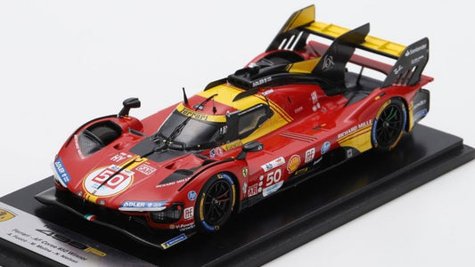 MODELLINO Looksmart FERRARI 499P N.50 WINN.LE MANS 2024 FUOCO-MOLINA-NIELSEN 1:43 MODEL SCALE LSLM182 250506
