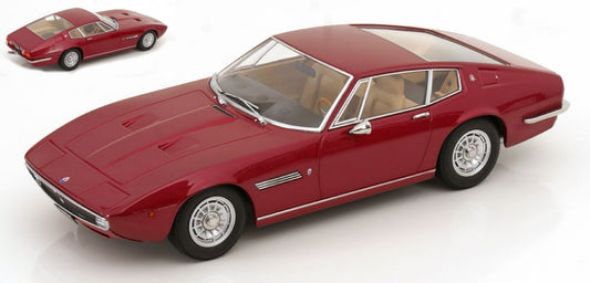 MODELLINO KK Scale MASERATI GHIBLI COUPE' 1969 METALLIC RED 1:18 MODEL SCALE KKDC181273 250506
