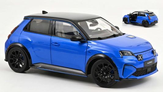 MODELLINO Norev ALPINE A290 GTS 2025 ALPINE VISION BLUE/BLACK 1:18 MODEL SCALE NV185450 250506