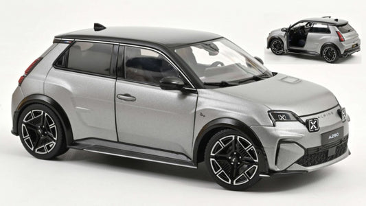 MODELLINO Norev ALPINE A290 GT 2025 MATT TORNADE GREY/BLACK 1:18 MODEL SCALE NV185451 250506