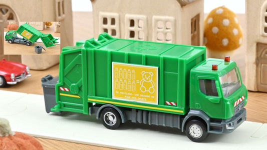 MODELLINO Norev RENAULT RUBBISH TRUCK D 2.1 "PLASTIGAM" 1:43 MODEL SCALE NV431020 250506