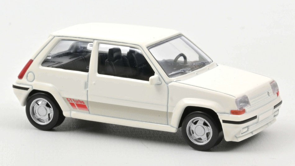 MODELLINO Norev RENAULT SUPERCINQ GT TURBO PH II 1988 WHITE JET CAR 1:43 MODEL SCALE NV510538 250506