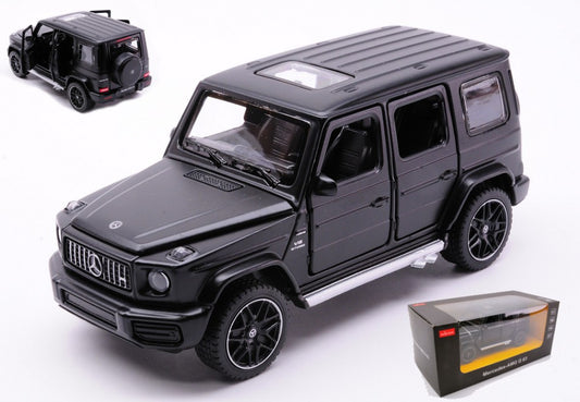 MODELLINO Rastar MERCEDES AMG G63 WITH SOUND BLACK 1:32 MODEL SCALE RAT64100BK 250506