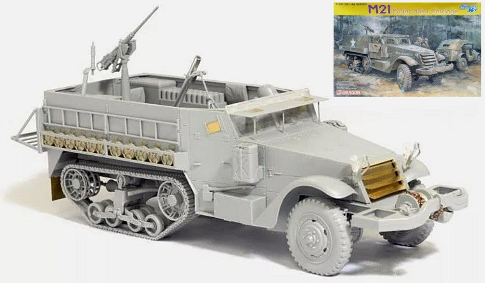 MODELLINO Dragon M21 MORTAR MOTOR CARRIAGE KIT 1:35 MODEL SCALE D6362 250506