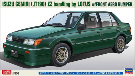 MODELLINO Hasegawa ISUZU GEMINI JT 190 ZZ BY LOTUS KIT 1:24 MODEL SCALE HA20709 250506