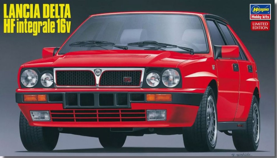 MODELLINO Hasegawa LANCIA DELTA HF INTEGRALE 16v KIT 1:24 MODEL SCALE HA20710 250506