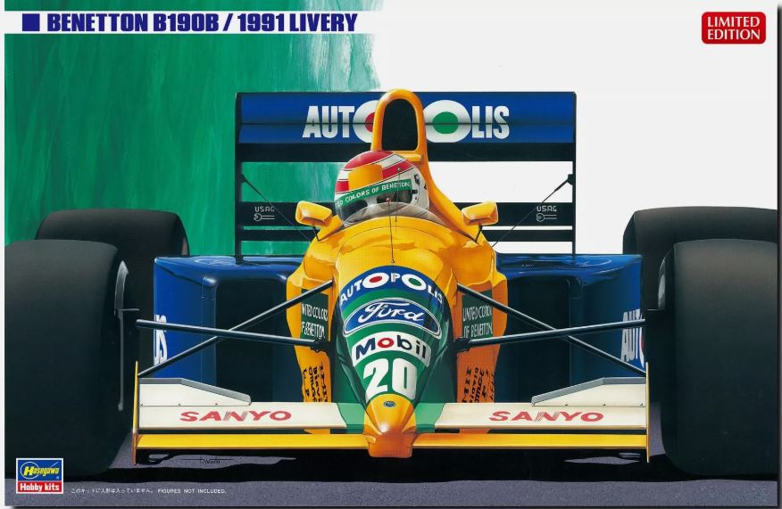 BENETTON B190B 1991 KIT 1:24 Scala 1:24 Hasegawa