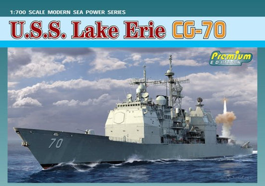 MODELLINO Dragon U.S.S. LAKE ERIE CG-70 KIT 1:700 MODEL SCALE D7142 250506