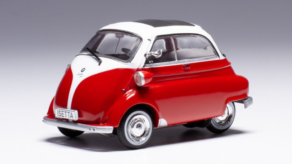 BMW ISETTA 1959 RED/WHITE 1:43 Scala 1:43 Ixo Model