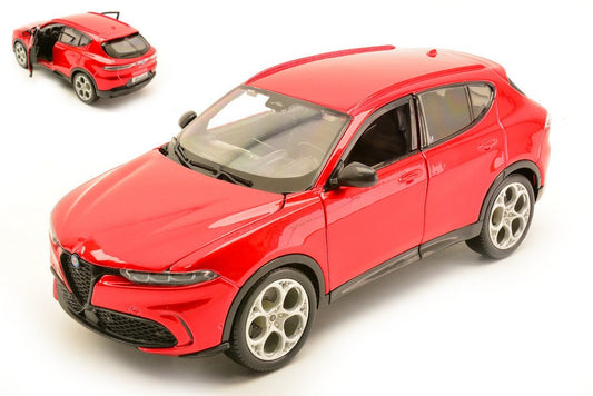 MODELLINO Burago ALFA ROMEO TONALE RED 1:24 MODEL SCALE BU21109R 250506