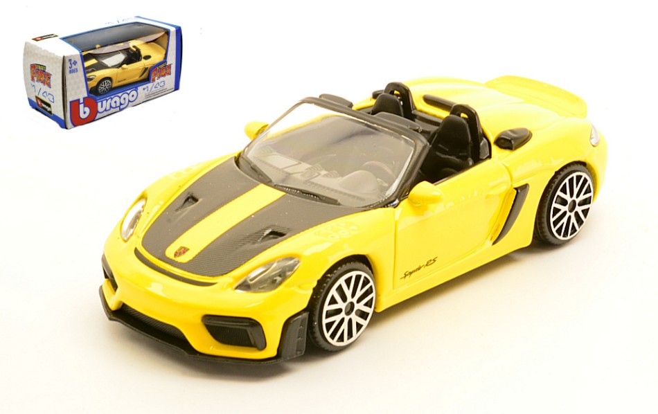 PORSCHE 718 SPYDER RS 2024 YELLOW 1:43 Scala 1:43 Burago