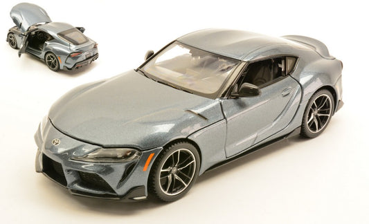MODELLINO Maisto TOYOTA SUPRA GR SILVER 1:24 MODEL SCALE MI32917G 250506