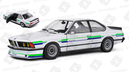 BMW 6-SERIES ALPINA B7 TURBO (E24) COUPE 1984 WHITE 1:18 Scala 1:18 Solido
