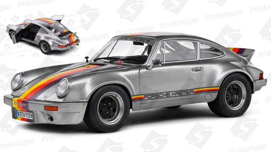 PORSCHE 911 930 KSR KREMER COUPE 1973 SILVER 1:18 Scala 1:18 Solido