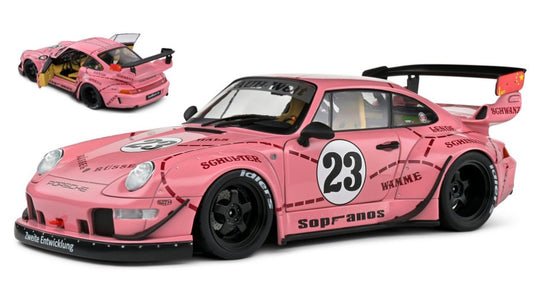 PORSCHE 911 993 RWB BODYKIT N.23 2020 PINK PIG 1:18 Scala 1:18 Solido