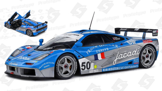 MODELLINO Solido MCLAREN F1 GTR N.50 24h LE MANS 1995 DELETRAZ-GIROIX-GROUILLARD 1:18 MODEL SCALE SL1804109 250506