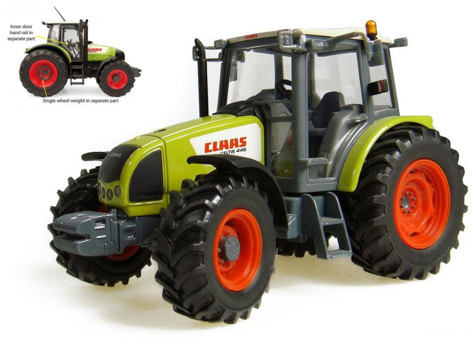 MODELLINO Universal Hobbies TRATTORE CLAAS ARES 816RZ 1:32 MODEL SCALE UH6661 250506