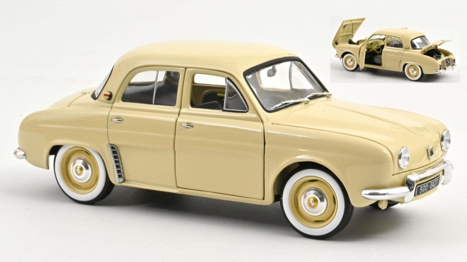 MODELLINO Norev RENAULT DAUPHINE 1958 BEIGE 1:18 MODEL SCALE NV185258 250506
