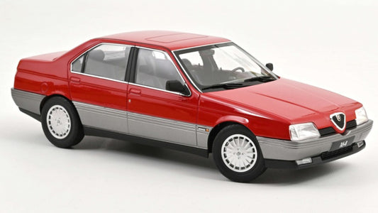 MODELLINO Norev ALFA ROMEO 164 1991 ROSSO ALFA 1:18 MODEL SCALE NV187866 250506