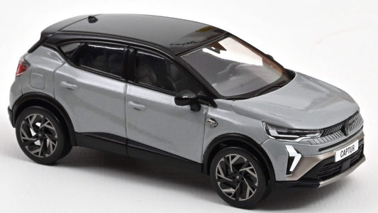 MODELLINO Norev RENAULT CAPTUR ESPRIT ALPINE 2024 CERAMIC GREY & BLACK 1:43 MODEL SCALE NV517765 250506