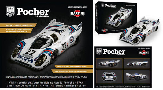 PORSCHE 917K N.22 WINNER 24 H LE MANS 1971 MARKO-VAN LENNEP KIT 1:8 Scala 1:8 Pocher