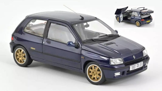 MODELLINO Norev RENAULT CLIO WILLIAMS 1993 BLUE REPRODUCTION 1:18 MODEL SCALE NV185230R 250506