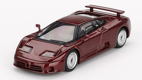 MODELLINO Mini GT BUGATTI EB110 GT 1995 DARK MET.RED 1:64 MODEL SCALE MGT00806 250506