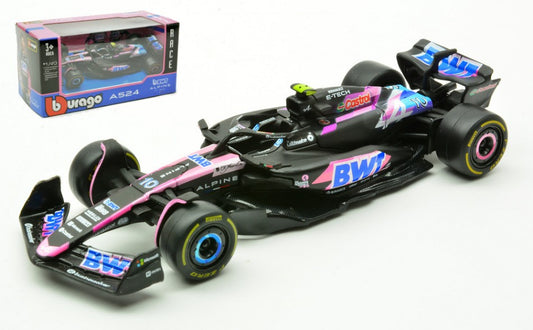 BWT RACING ALPINE A524 N.10 2024 PIERRE GASLY 1:43 Scala 1:43 Burago
