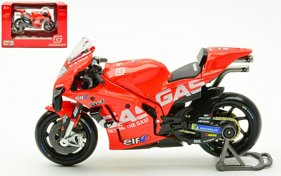 MODELLINO Maisto KTM GASGAS RC16 N.44 2023 POL ESPARGARO 1:18 MODEL SCALE MI36392E 250506