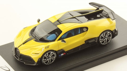MODELLINO Looksmart BUGATTI DIVO GLOSSY YELLOW  1:43 MODEL SCALE LS497C 250506