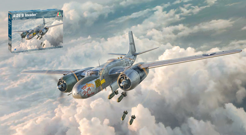 MODELLINO Italeri A-26 A/B INVADER KIT 1:72 MODEL SCALE IT1274 250506