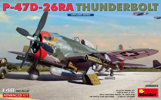 P-47D-26RA THUNDERBOLT ADVANCED KIT 1:48 Scala 1:48 Miniart