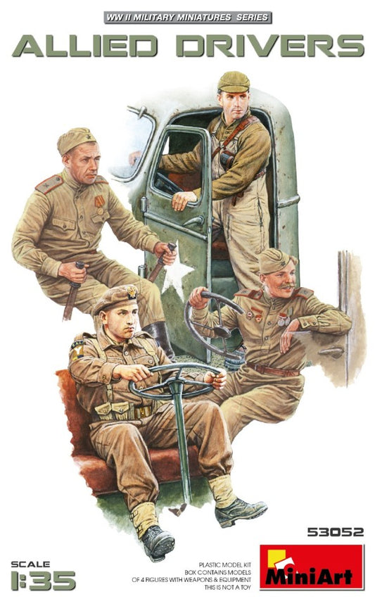 ALLIED DRIVERS KIT 1:35 Scala 1:35 Miniart