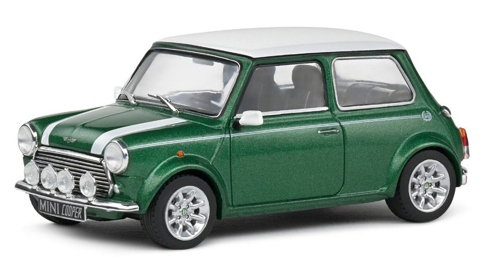 MODELLINO Solido MINI COOPER S 1994 GREEN/WHITE 1:43 MODEL SCALE SL4316601 250506