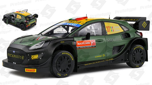 MODELLINO Solido FORD PUMA RALLY 1 N.37 RALLY NEW ZEALAND 2022 BERTELLI-GRANAI 1:18 MODEL SCALE SL1809505 250506