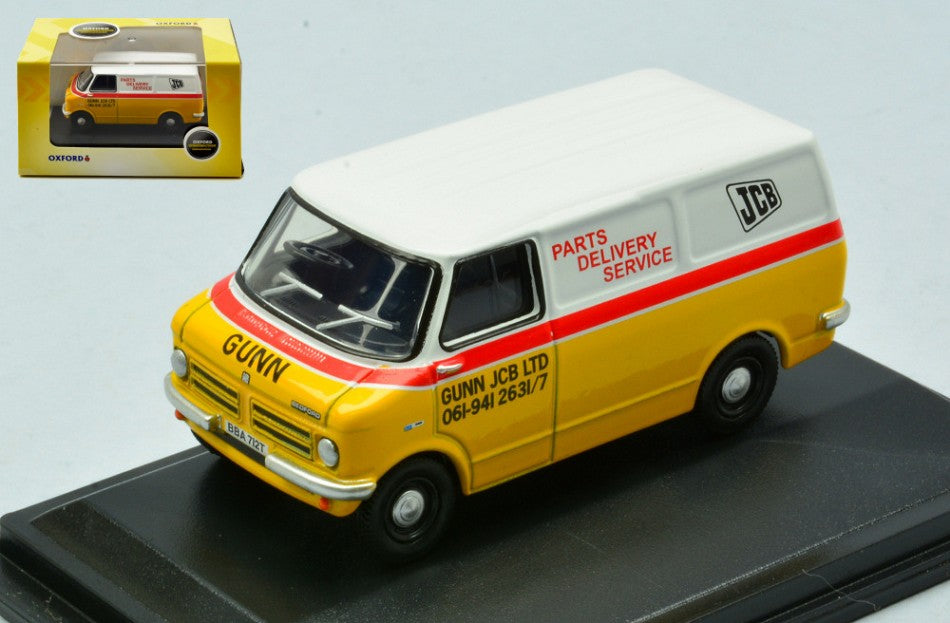 MODELLINO Oxford GUNN JCB BEDFORD CF 1:76 MODEL SCALE OXF76CFV001 250506