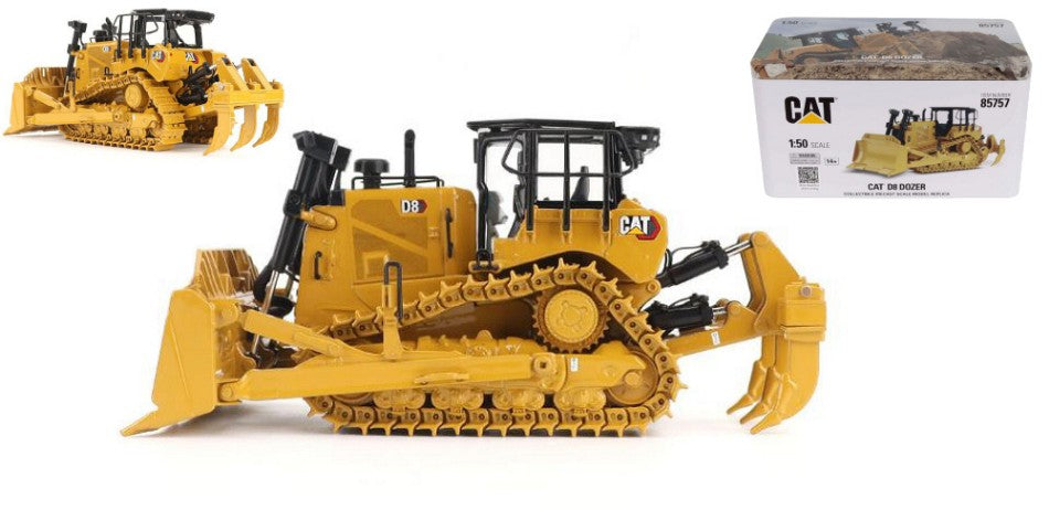 MODELLINO Diecast Master RUSPA CINGOLATA Cat D8 Dozer (Standard Configuration) 1:50 MODEL SCALE DM85757 250506