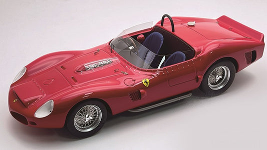 FERRARI 330 TRI NO ROOL-BAR LOWER WINDSHIELD PRESS VERSION RED 1:18 Scala 1:18 Tecnomodel