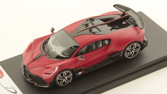 MODELLINO Looksmart BUGATTI DIVO MATT ITALIAN RED  1:43 MODEL SCALE LS497E 250506