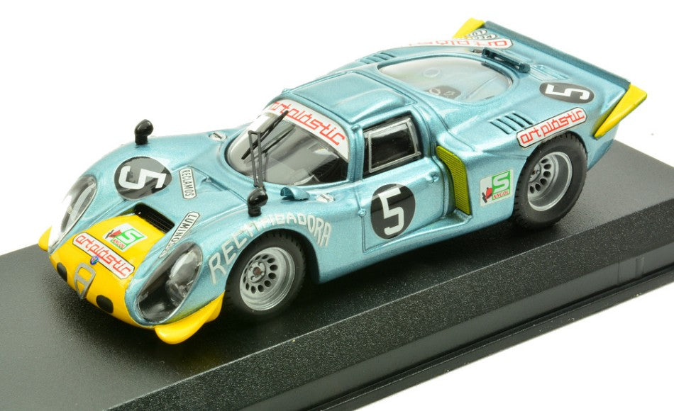 MODELLINO Best Model ALFA ROMEO 33.2 N.5 CIRCUITO DA RESTINGA 1974 SANTOS PERAS 1:43 MODEL SCALE BT9408-2 250506