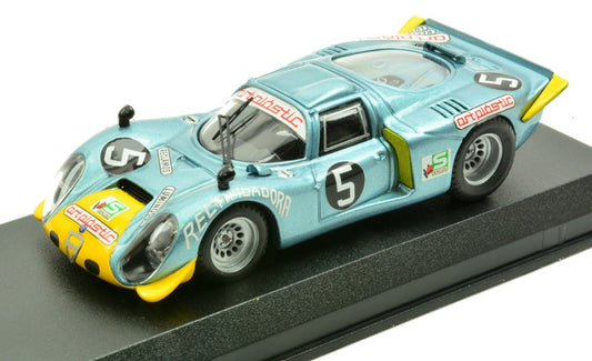 MODELLINO Best Model ALFA ROMEO 33.2 N.5 CIRCUITO DA RESTINGA 1974 SANTOS PERAS 1:43 MODEL SCALE BT9408-2 250506