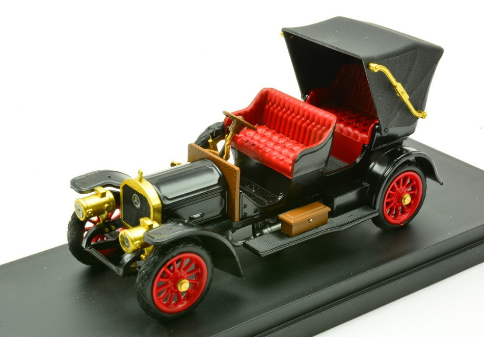MODELLINO Rio MERCEDES SIMPLEX CABRIOLET 1902 BLACK 1:43 MODEL SCALE RI4749 250506