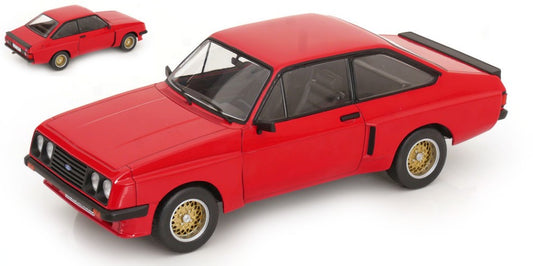MODELLINO ModelCarGroup FORD ESCORT MKI II RS 2000 X-PACK 1977 RED 1:18 MODEL SCALE MCG18352 250506