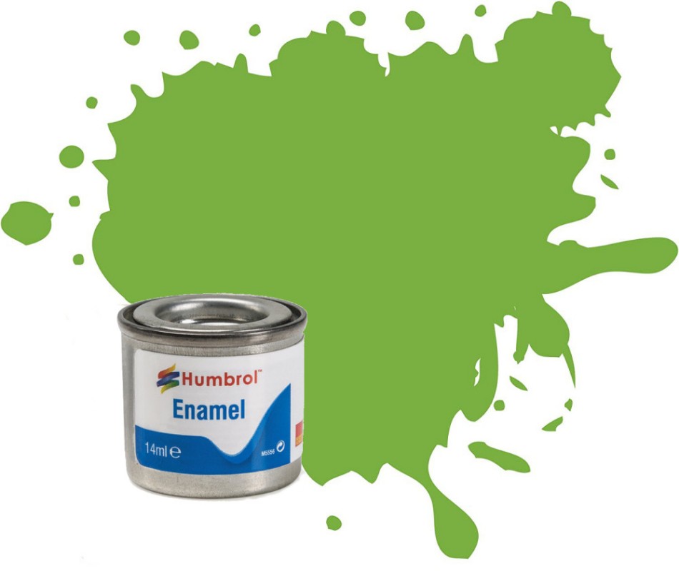 MODELLINO Humbrol No.38 LIME GLOSS Pz.6 MODEL SCALE AA0415 250506
