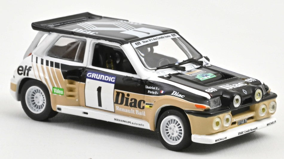 MODELLINO Norev RENAULT MAXI 5 TURBO 1986 RALLY VAR N.1 1:43 MODEL SCALE NV510621 250506